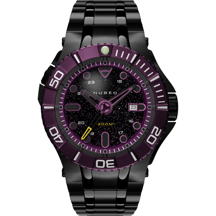 Nubeo Manta Automatic Limited Edition Black Sandstone angled shot picture