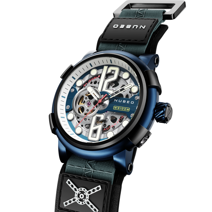Nubeo Space Orion Automatic Limited Edition Petrol Blue