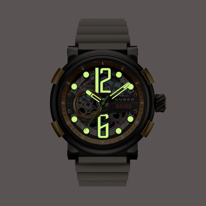 Nubeo Space Orion Automatic Limited Edition Supernova Black angled shot picture