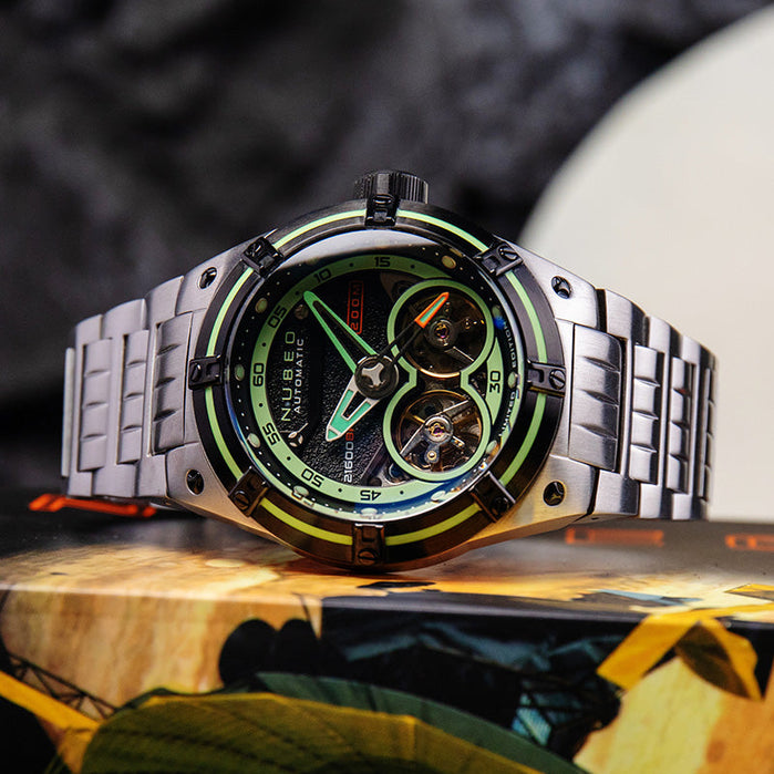 Nubeo Galileo Automatic Limited Edition Black Star angled shot picture