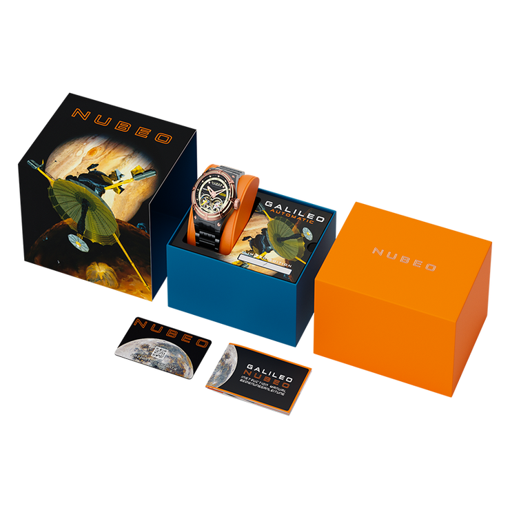 Nubeo Galileo Automatic Limited Edition Granite Gold