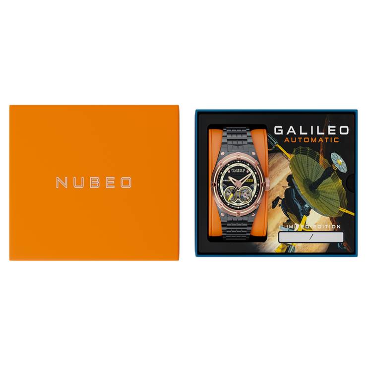 Nubeo Galileo Automatic Limited Edition Granite Gold