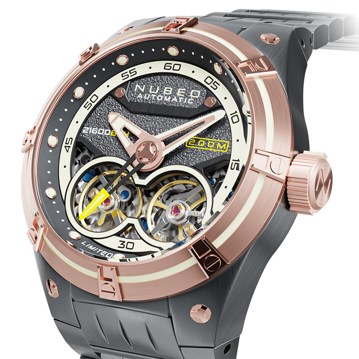 Nubeo Galileo Automatic Limited Edition Granite Gold