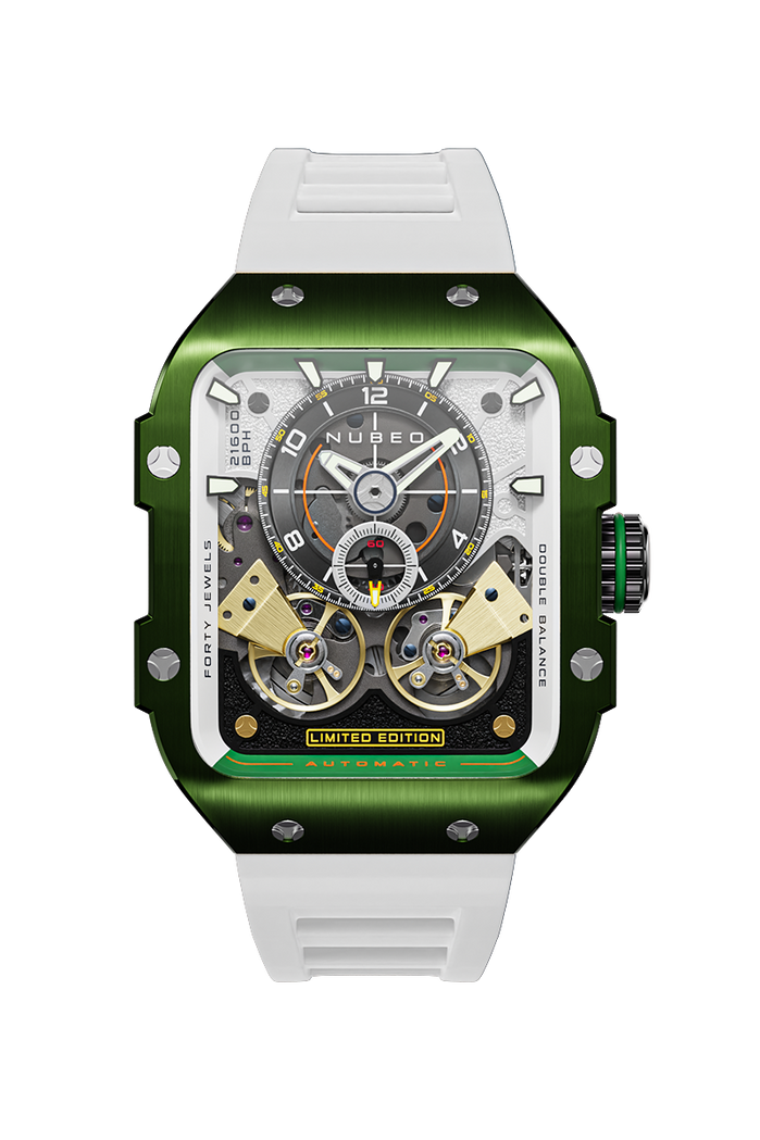 Nubeo Maven Automatic Industry Green Limited Edition angled shot picture