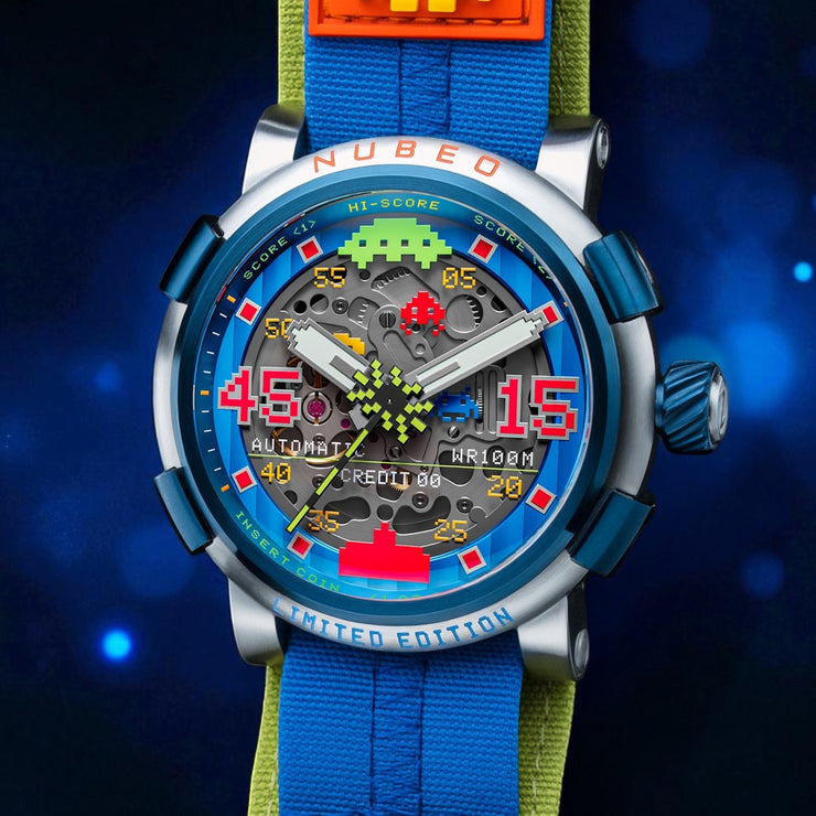 Nubeo Orion Automatic Galactic Blue Limited Edition