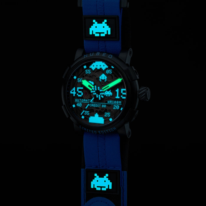 Nubeo Orion Automatic Cosmic Shadow Limited Edition angled shot picture