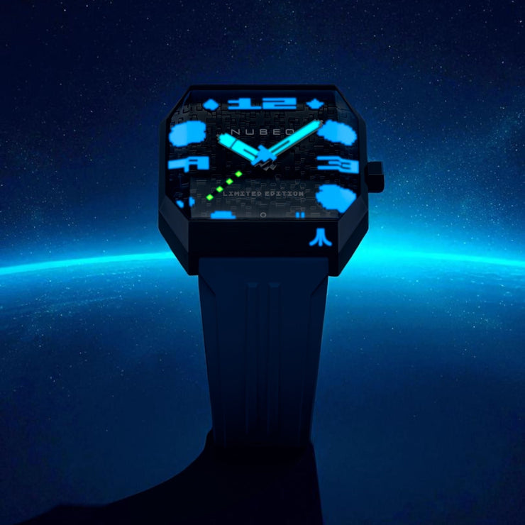 Nubeo Console Automatic Atari Asteroids 2600 Limited Edition Nebula Night