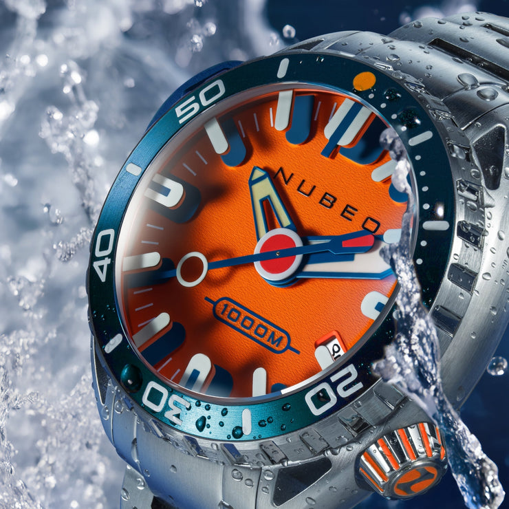 Nubeo Aluminaut Automatic Limited Edition Blaze Orange