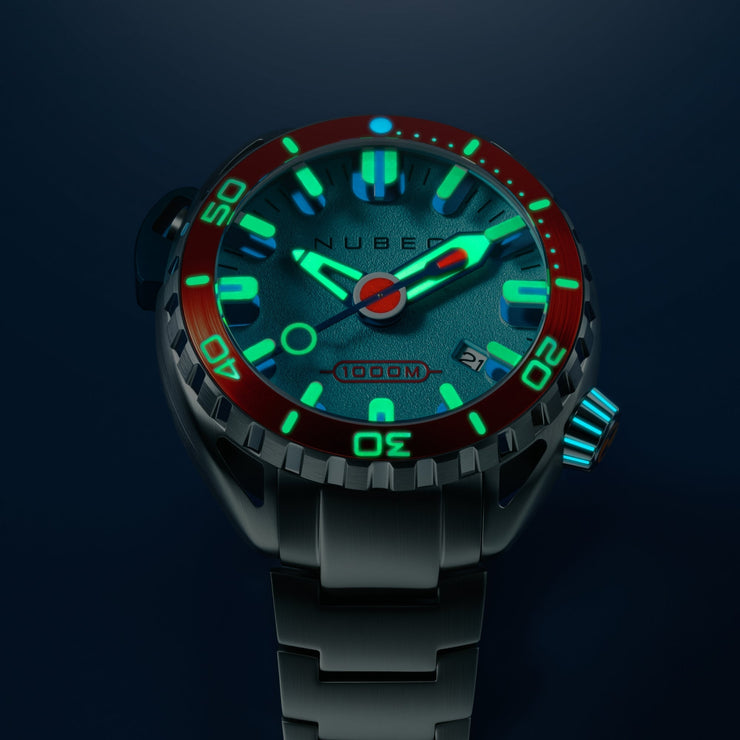 Nubeo Aluminaut Automatic Limited Edition Neon Blue