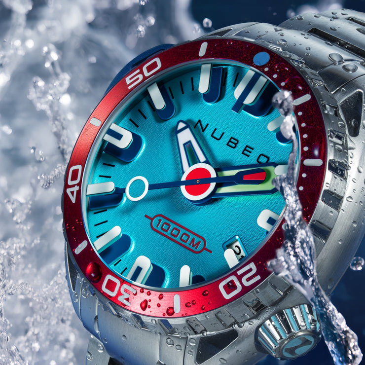 Nubeo Aluminaut Automatic Limited Edition Neon Blue