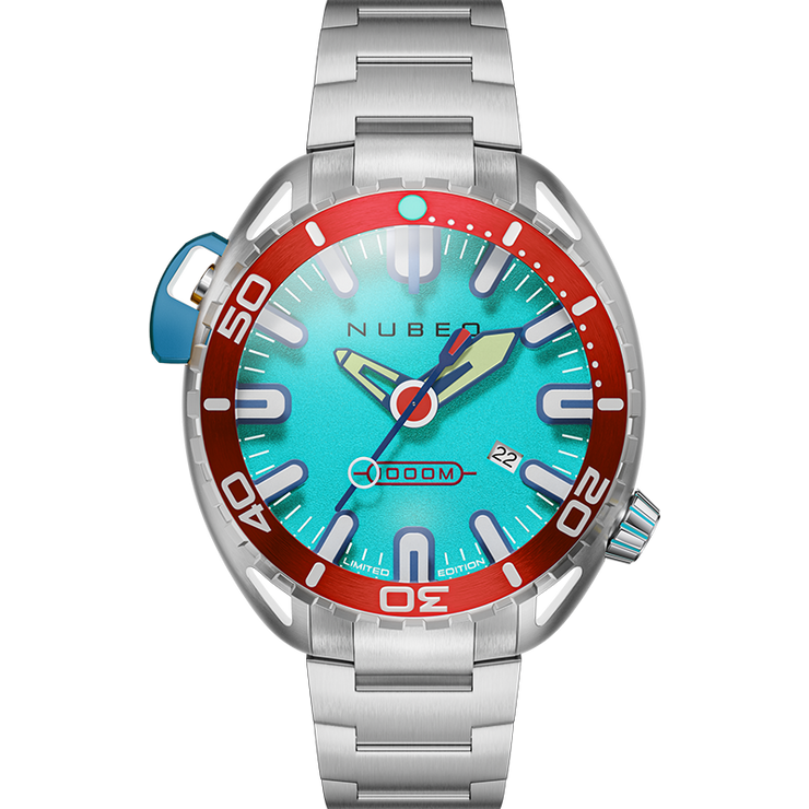 Nubeo Aluminaut Automatic Limited Edition Neon Blue