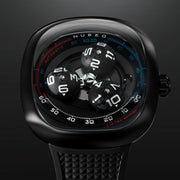 Nubeo Tri-star Orbit Automatic Limited Edition Lunar Black