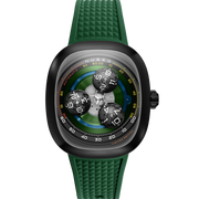 Nubeo Tri-star Orbit Automatic Limited Edition Nebula Green