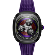 Nubeo Tri-star Orbit Automatic Limited Edition Galactic Purple