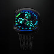 Nubeo Tri-star Orbit Automatic Limited Edition Starlit Black