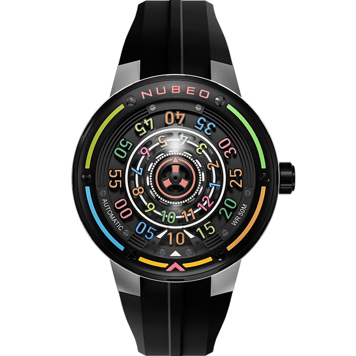 Nubeo Orbiter Automatic Limited Edition Celestial Abyss angled shot picture