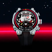 Nubeo Deimos Chronograph Star Trek Galileo Starship Black Limited Edition