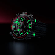 Nubeo Deimos Chronograph Star Trek Galileo Starship Black Limited Edition