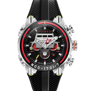 Nubeo Deimos Chronograph Star Trek Galileo Starship Black Limited Edition