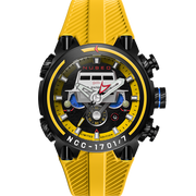 Nubeo Deimos Chronograph Star Trek Galileo Starship Yellow Limited Edition