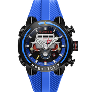 Nubeo Deimos Chronograph Star Trek Galileo Limited Edition Starship Blue