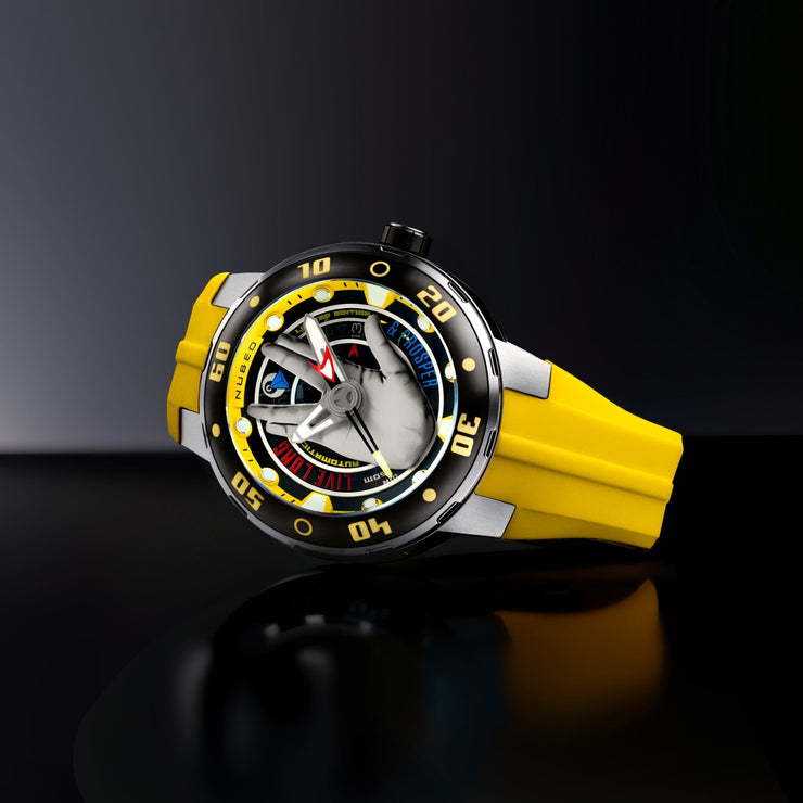 Nubeo Mariner Automatic Star Trek Live Long & Prosper Vulcan Yellow Limited Edition