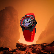Nubeo Mariner Automatic Star Trek Live Long & Prosper Vulcan Red Limited Edition