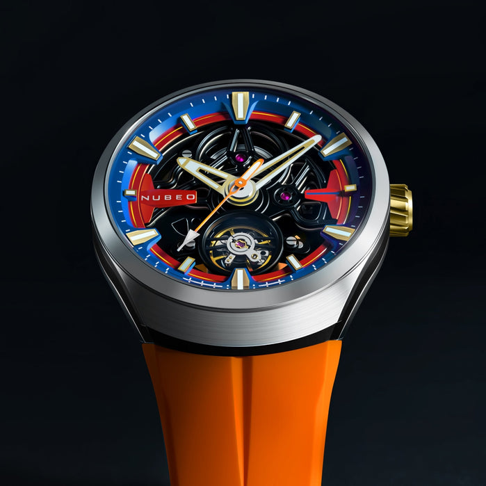 Nubeo Ulysses Automatic Limited Edition Nova Ignite angled shot picture
