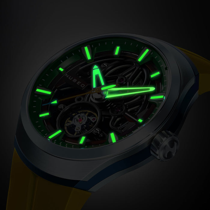 Nubeo Ulysses Automatic Celestial Sunbeam Limited Edition angled shot picture