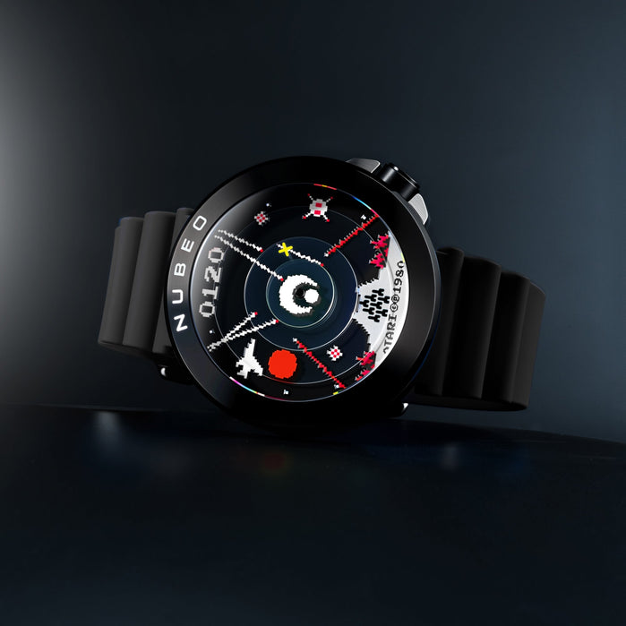 Nubeo Ventana Automatic Atari Missile Command Command Black Limited Edition angled shot picture