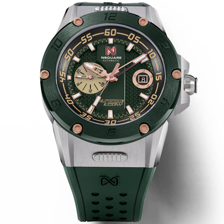 Nsquare Dynamic Race Automatic Green Steel