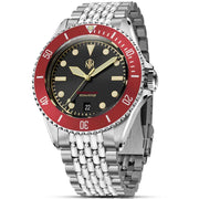 NTH Barracuda Automatic Date Beads of Rice Vintage Red