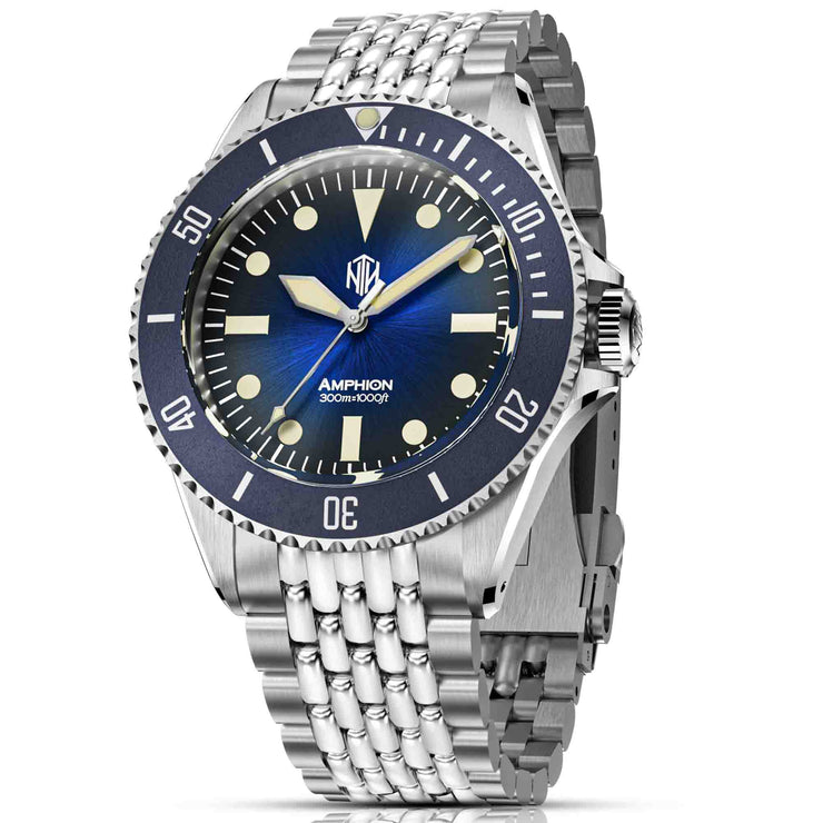 NTH Amphion Automatic Beads of Rice Midnight Blue