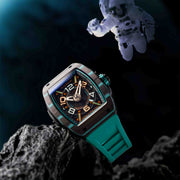 Nubeo Parker Automatic Carbon Teal Limited Edition