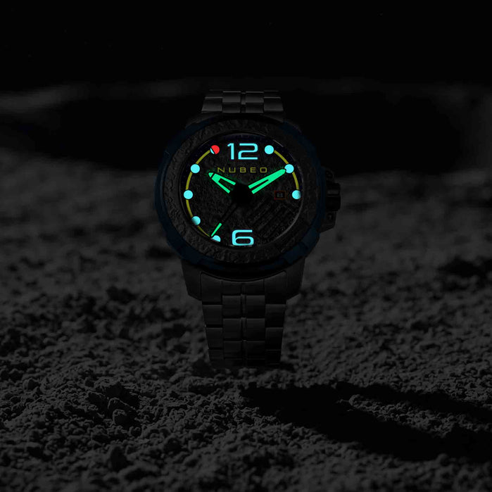 Nubeo Apollo Automatic One Small Step Meteor Shade Limited Edition angled shot picture
