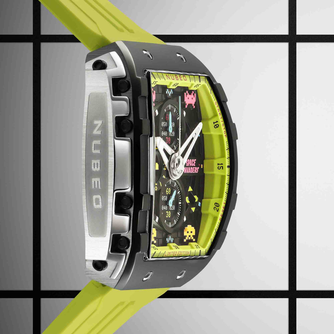Nubeo Magellan Chronograph Space Invaders Limited Edition Galactic