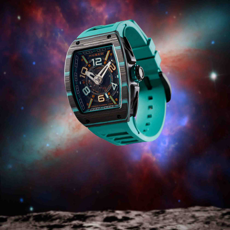 Nubeo Parker Automatic Carbon Teal Limited Edition
