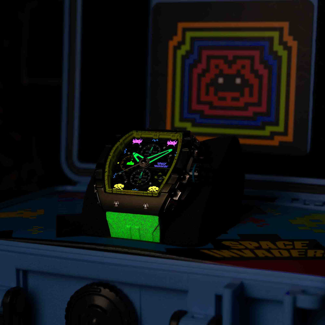 Nubeo Magellan Chronograph Space Invaders Limited Edition Galactic