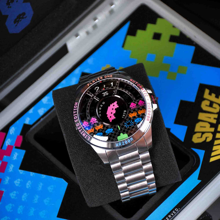 Nubeo Quasar Automatic Space Invaders Space Black Limited Edition