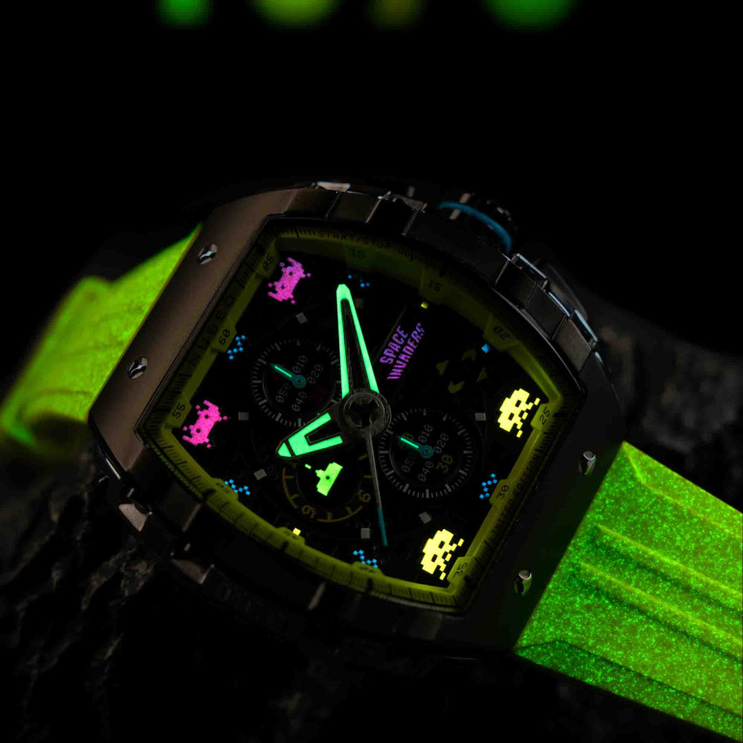Nubeo Magellan Chronograph Space Invaders Limited Edition Galactic