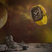 Nubeo Parker Automatic Carbon Yellow Limited Edition