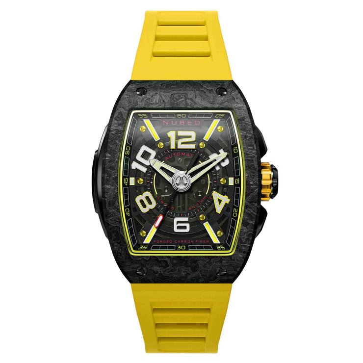 Nubeo Parker Automatic Carbon Yellow Limited Edition
