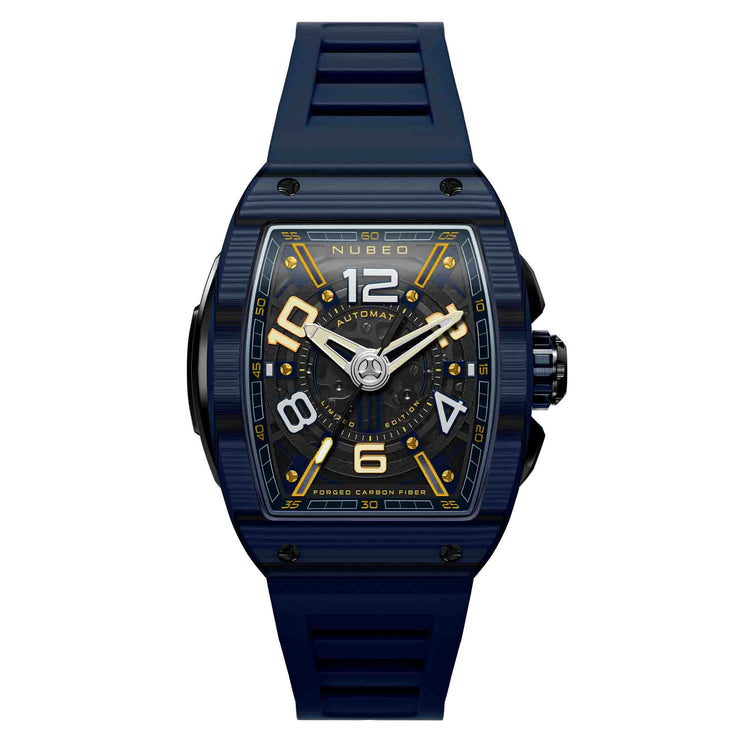 Nubeo Parker Automatic Carbon Blue Limited Edition