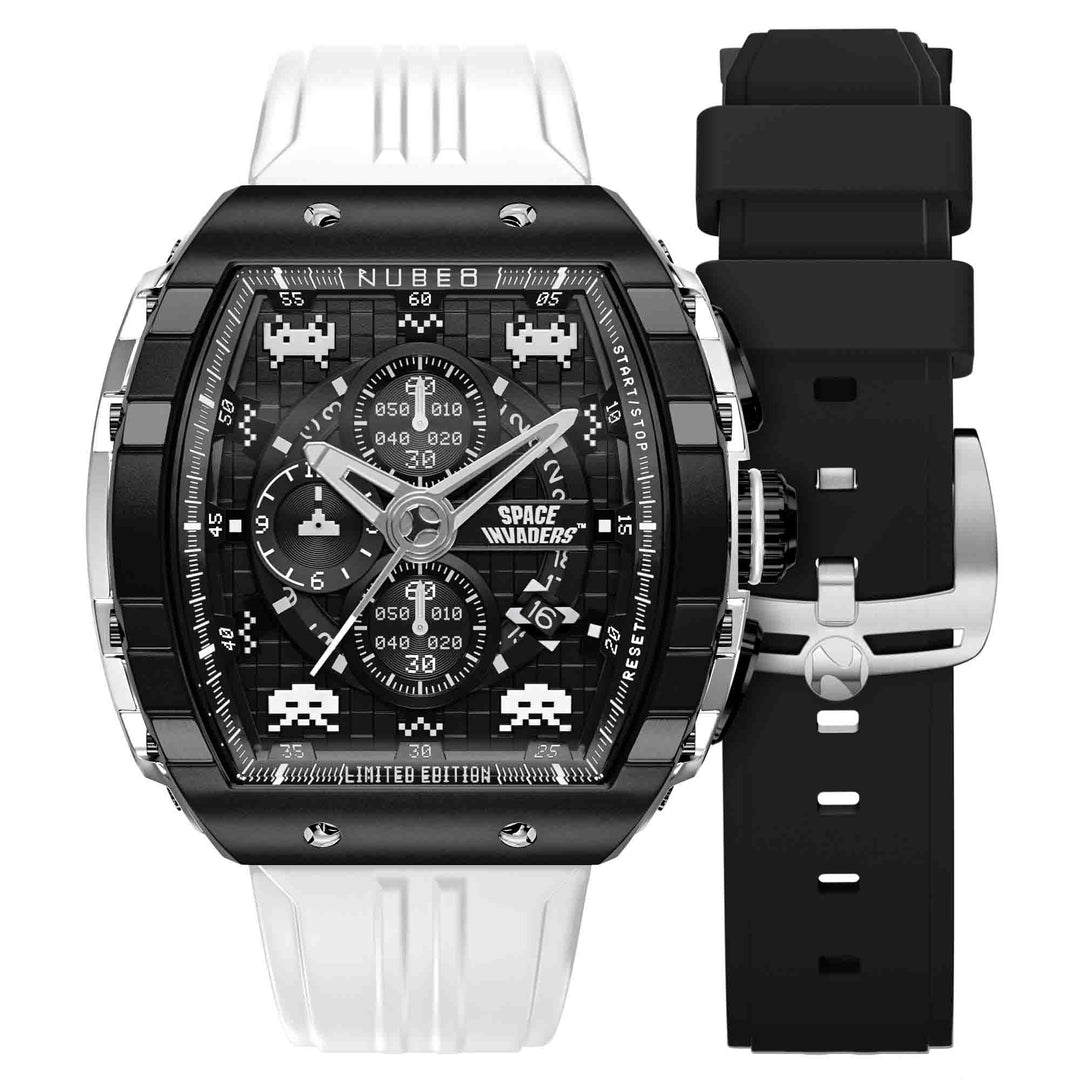 Nubeo Magellan Chronograph Space Invaders Limited Edition Lunar