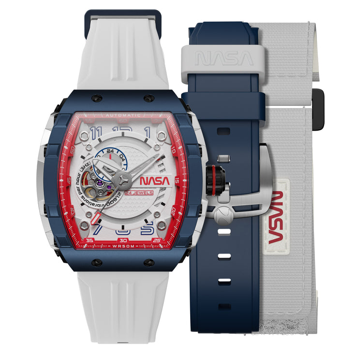 Nubeo Magellan Automatic NASA Walker Blue Limited Edition