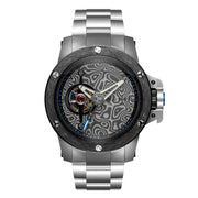 Nubeo Curiosity Evolution Automatic Damascus Steel Limited Edition