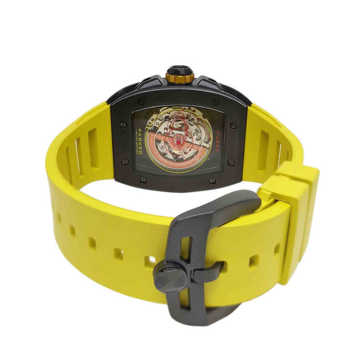 Nubeo Parker Automatic Carbon Yellow Limited Edition