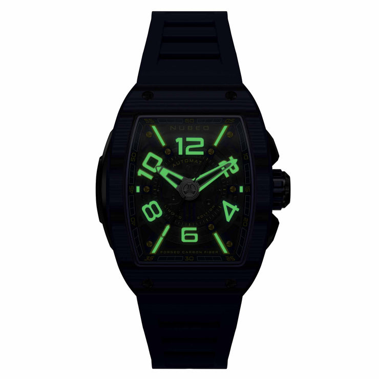 Nubeo Parker Automatic Carbon Blue Limited Edition