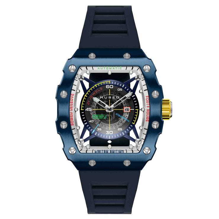 Nubeo Huygens Automatic Cobalt Blue Limited Edition