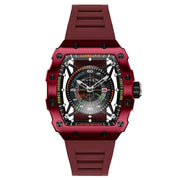 Nubeo Huygens Automatic Rufous Red Limited Edition